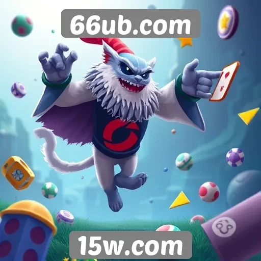 Variedade de jogos disponíveis no site 66ub.com